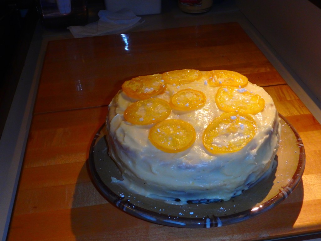 Boat-made Lemon Cake
