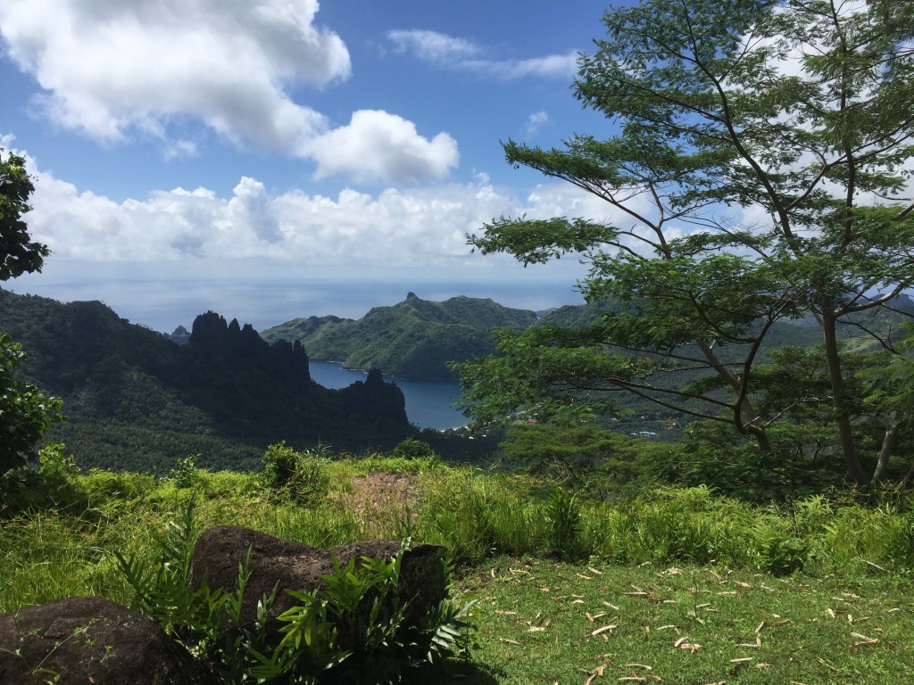 A View of Anaho Bay, on the North side of Nuku Hiva