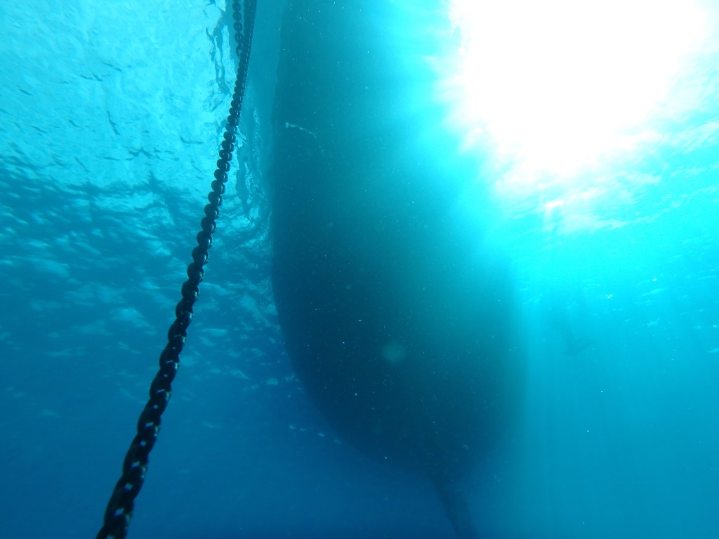 Underneath - A "Fish Eye" view of Batu