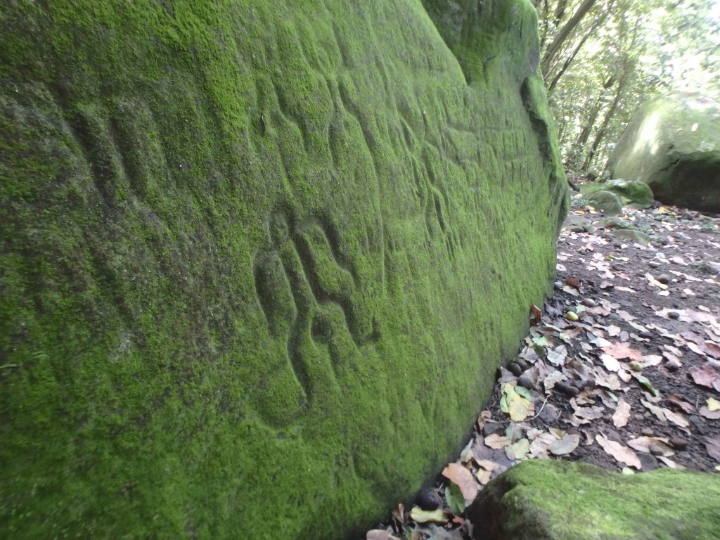 Ancient Enata - The symbol on this petroglyph is called an Enata, a human symbol