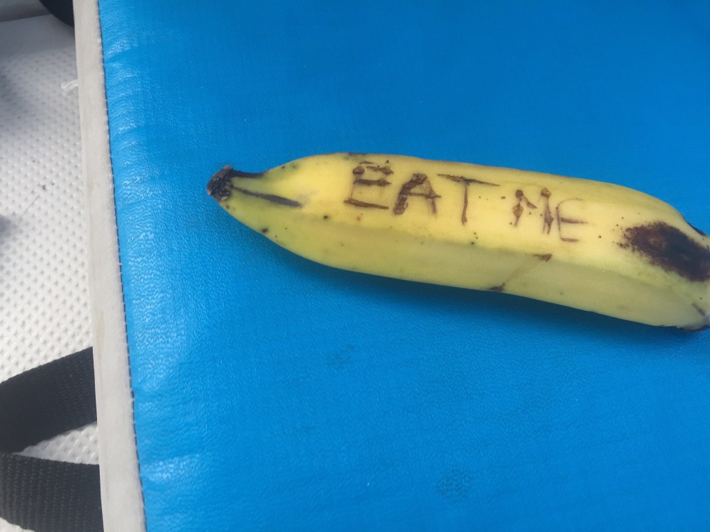 Banana Art 2 - Misguided youth or just hungry?