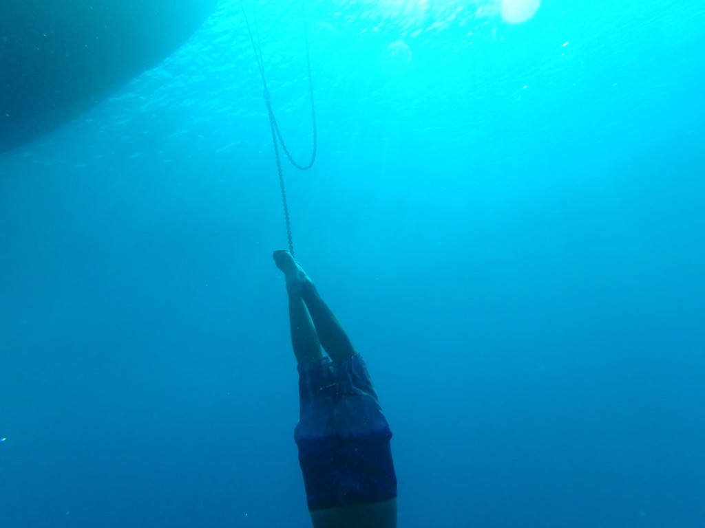 Diving Anchor - Hanamoenoa Bay