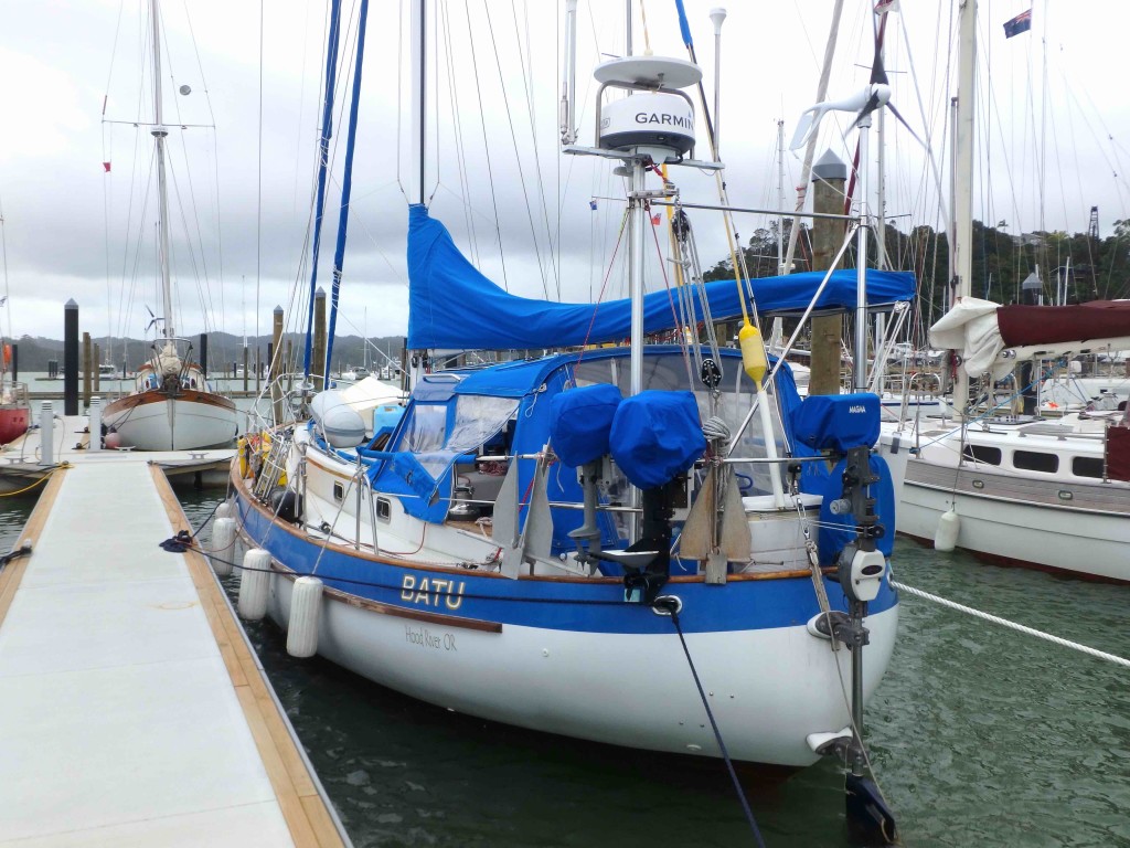 Batu in Opua - Gathering strength for more adventurous cruising while in New Zealand