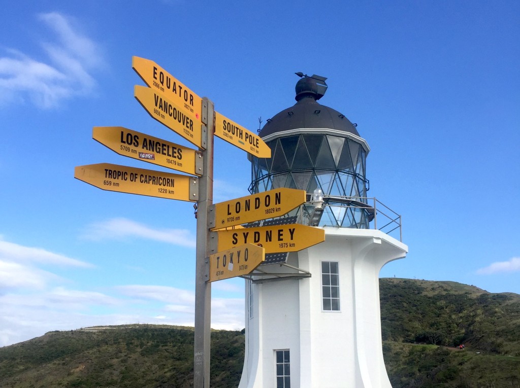 Cape Reinga Lighthouse - We're much closer to the South Pole than we are to home