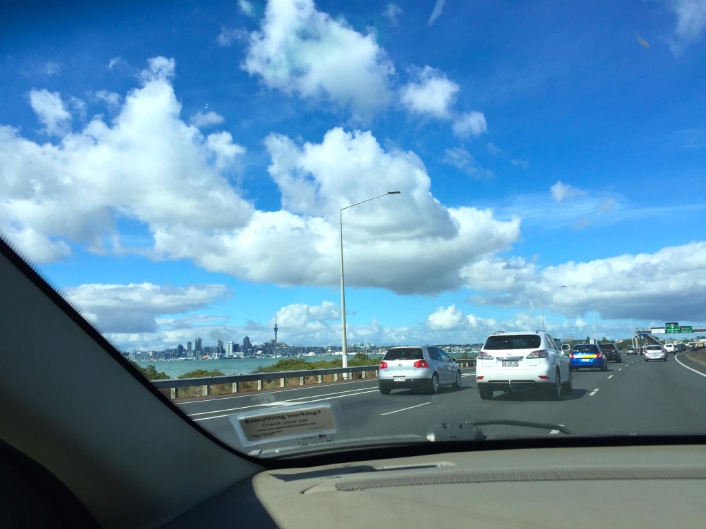 City of Sails - Approaching Auckland's cosmopolitan skyline