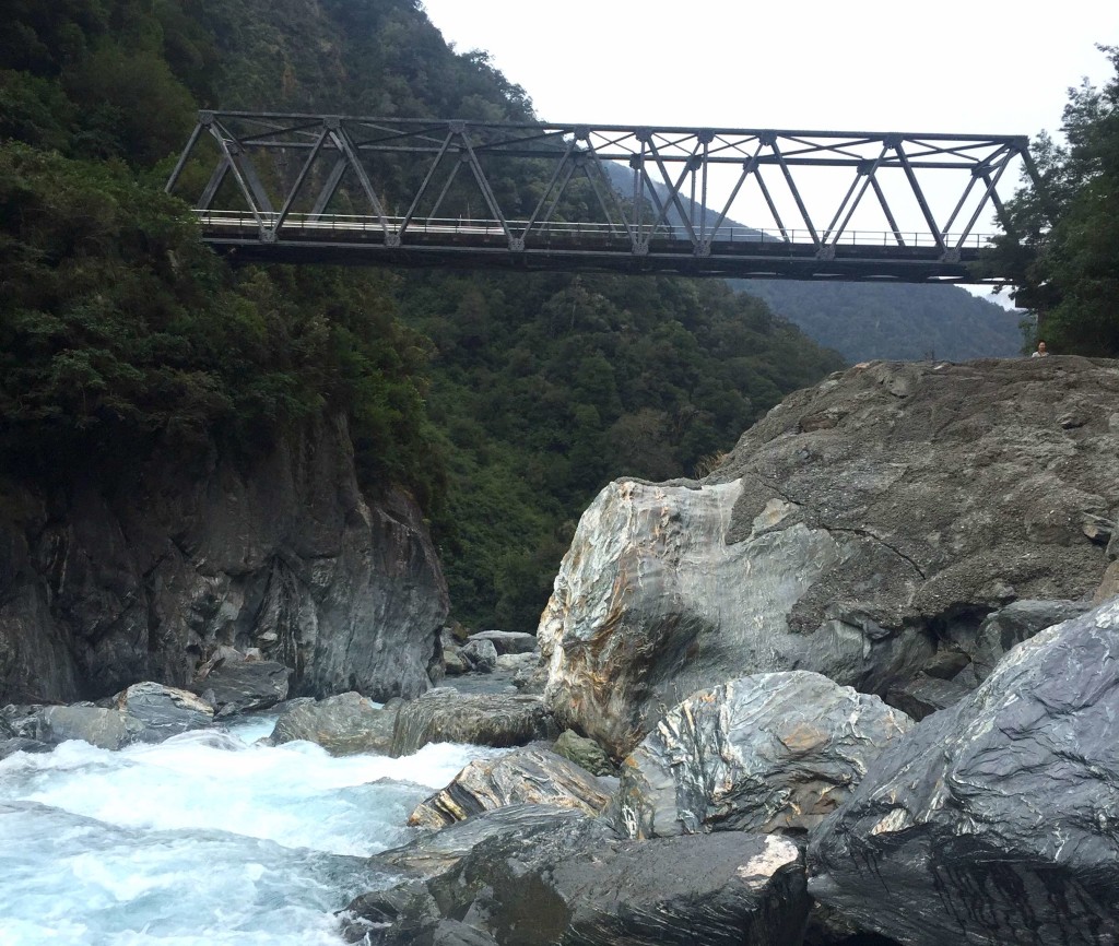 Haast Bridge - One lane and wonderful