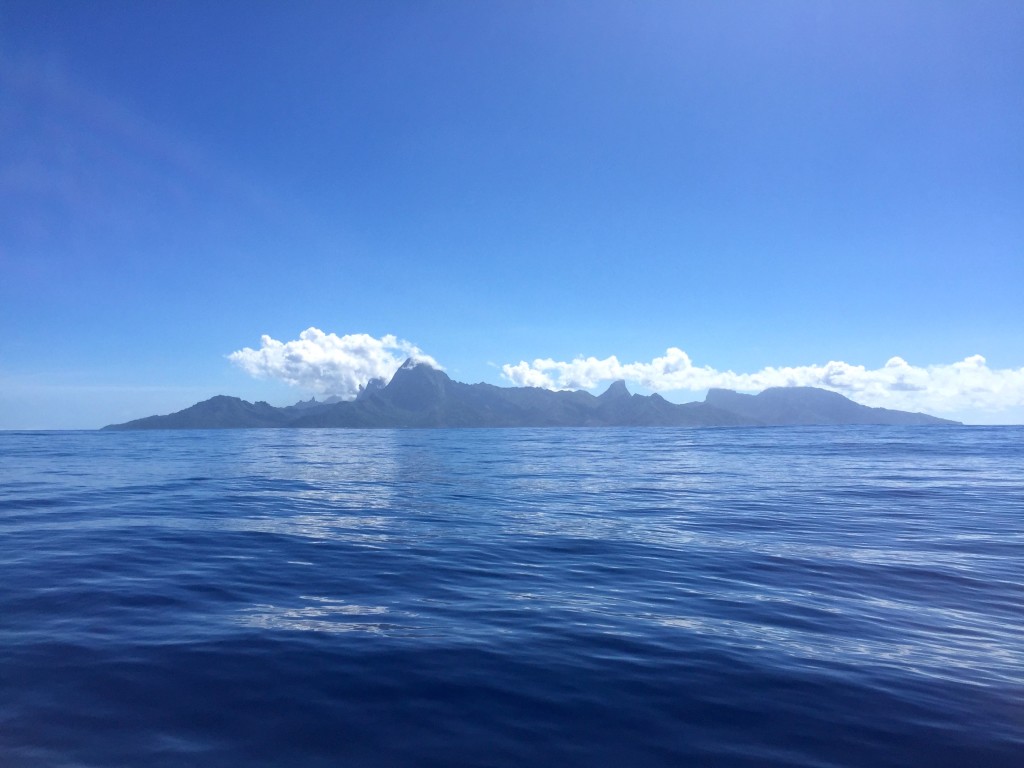 The Island of Moorea - Beconing us back westward